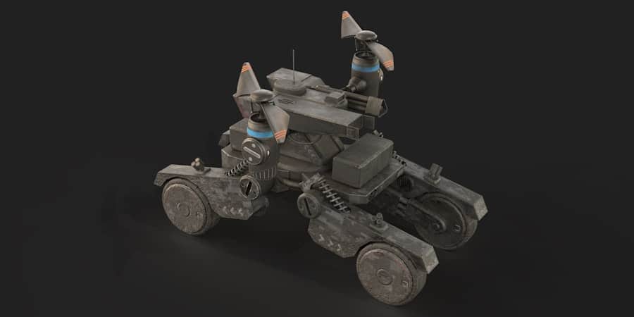 AI-controlled drones
