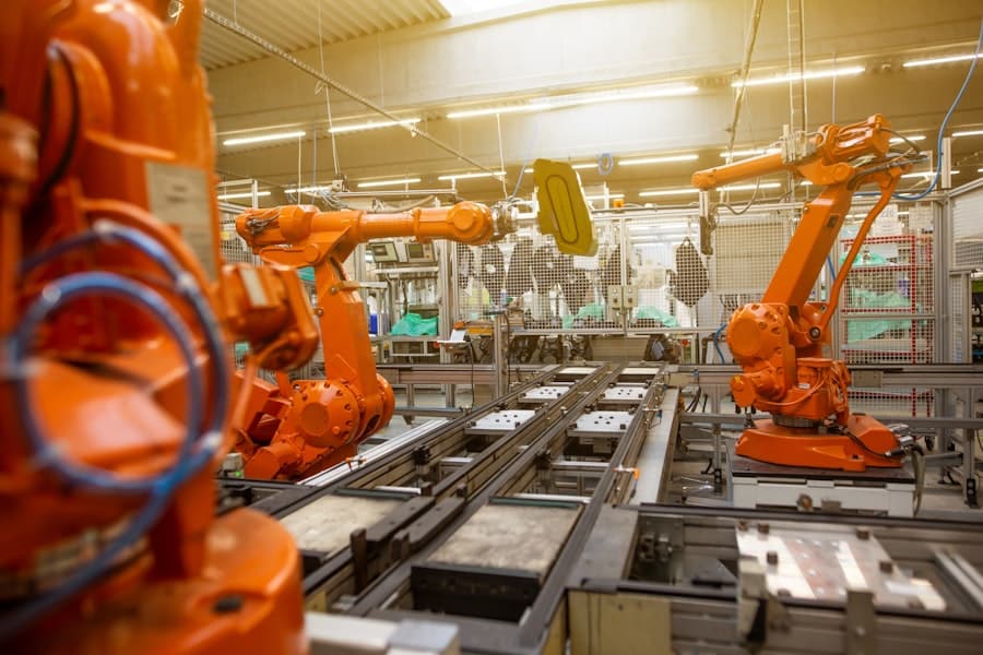 Robotic assembly line