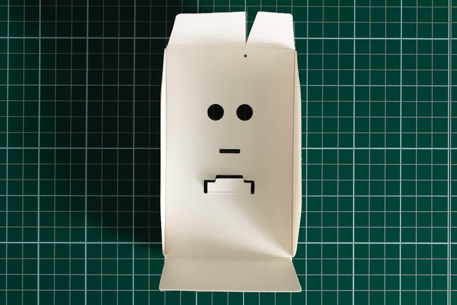 Robot with tears