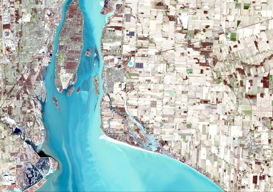 Photo Satellite imagery