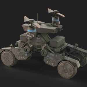 Photo AI-controlled drones