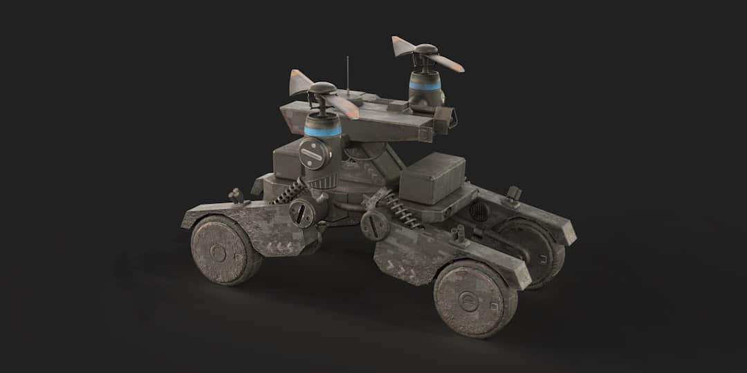 Photo AI-controlled drones