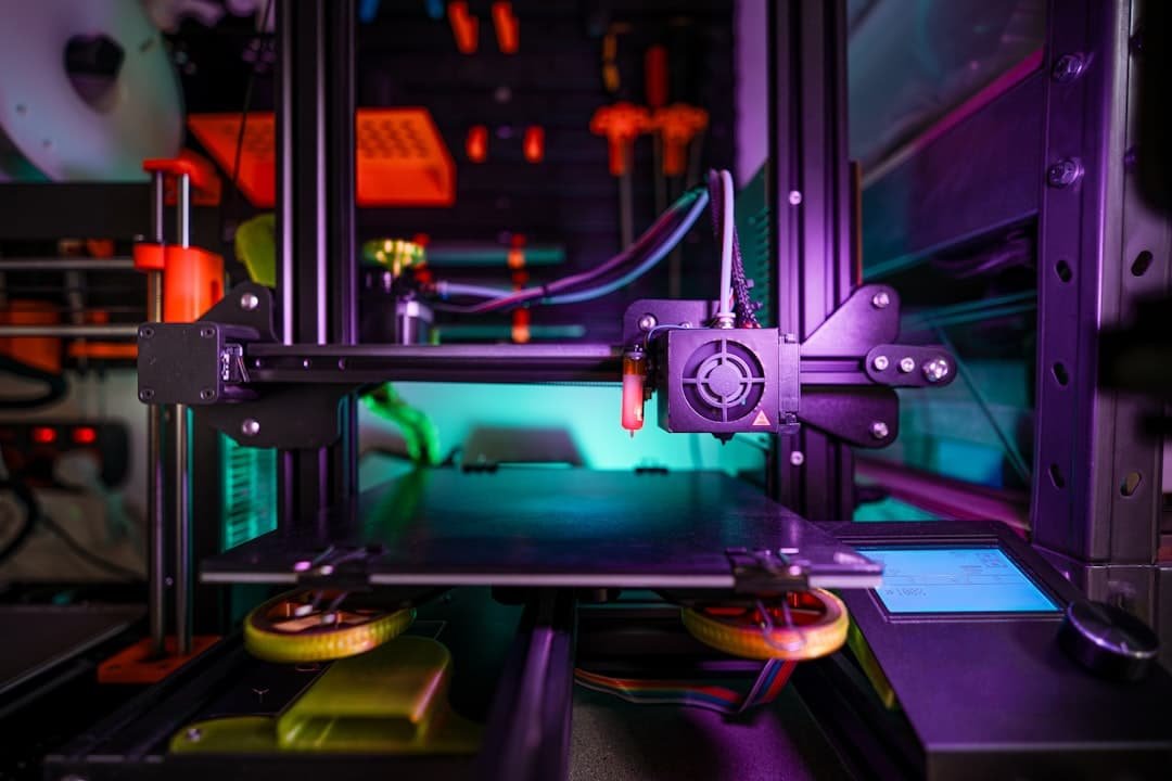 Photo Robotic assembly line