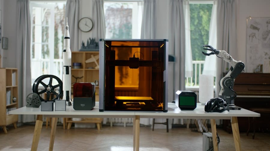 Photo Robotic assembly line