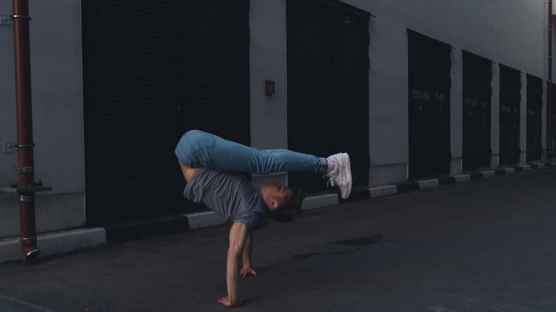 Photo Robotic gymnast