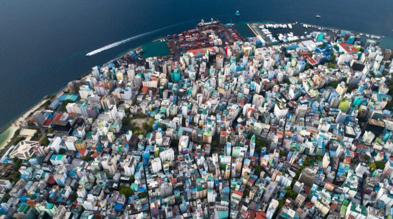 Photo Virtual cityscape
