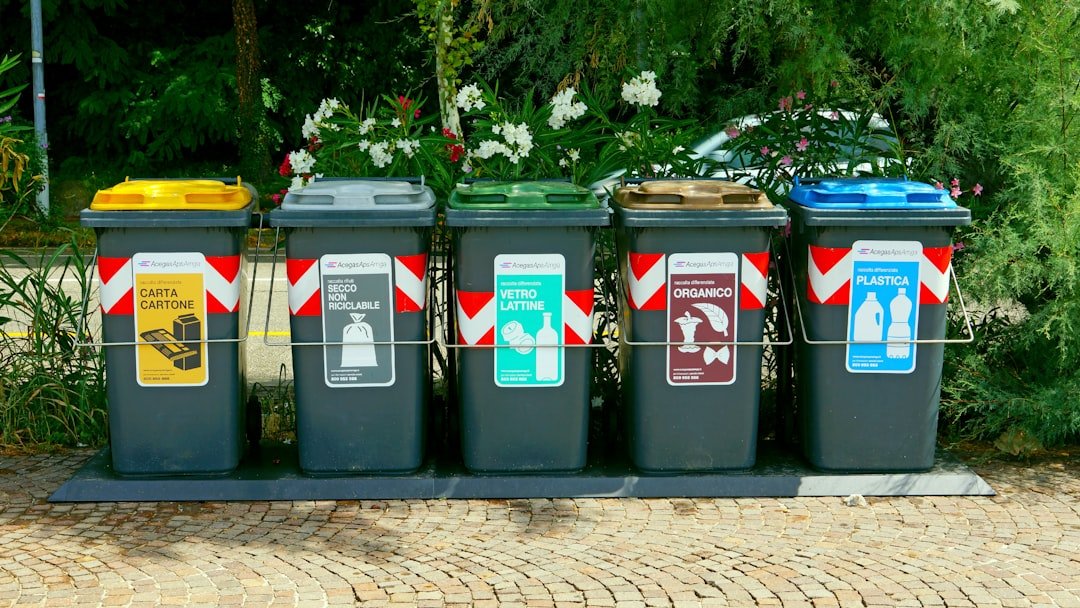 Photo Smart waste bins