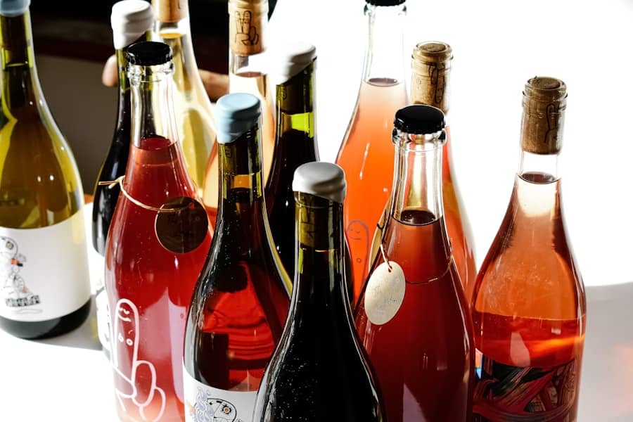 Photo Wine bottles