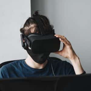 Photo Virtual reality landscape
