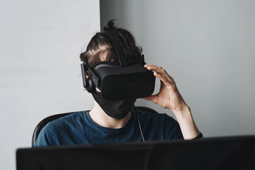 Photo Virtual reality landscape