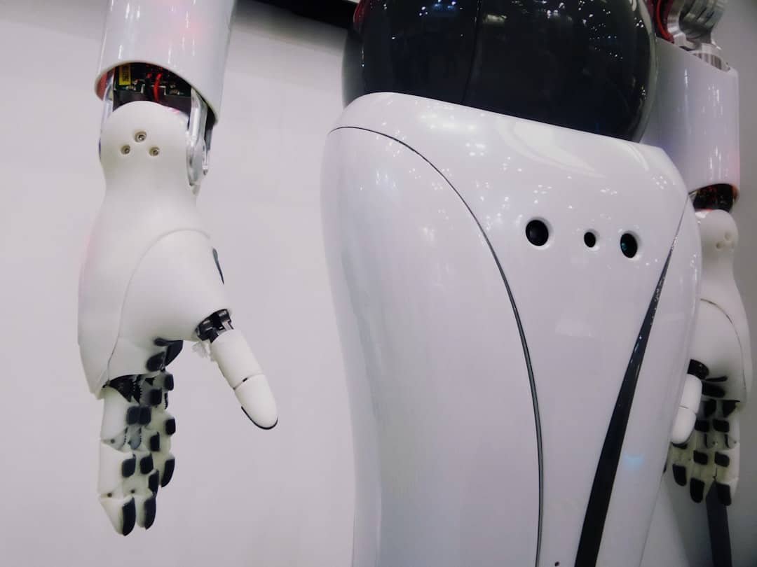 Photo Robot with tears