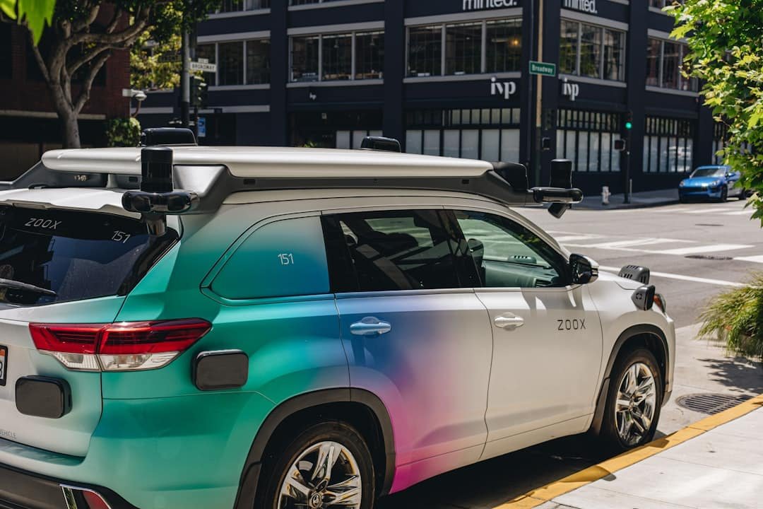 Photo Self-driving car