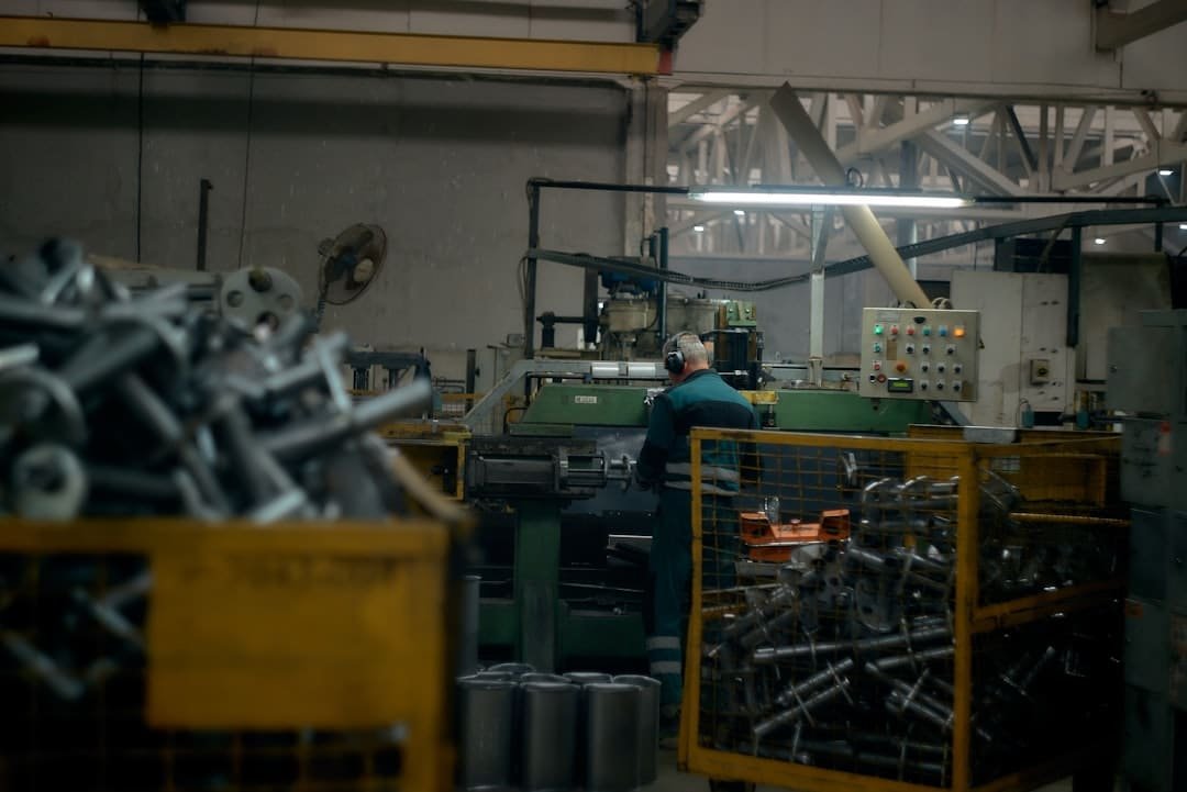 Photo Robot assembly line