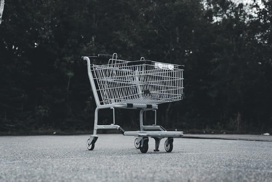 Photo Smart shopping cart